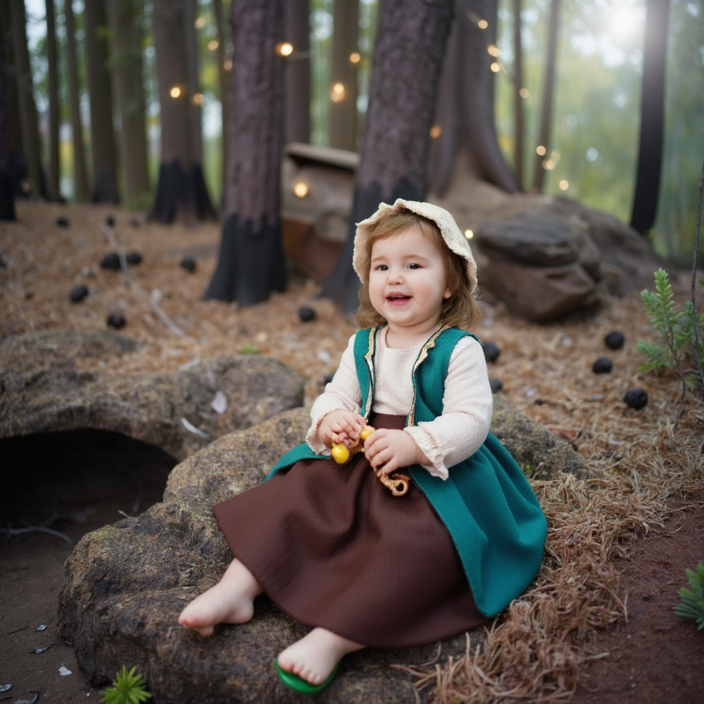 Фотосессия в Сказочном Лесу. Детская Фотостудия ГОДОВАСИКИ в Санкт-Петербурге фотосесия на годик