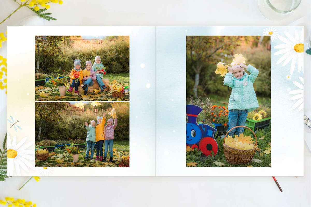 Дизайн выпускного альбома в детском саду