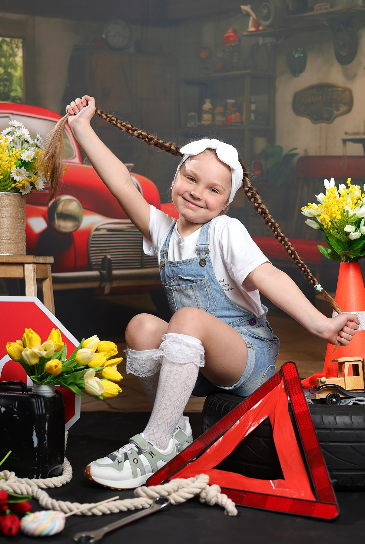 Гараж. Выпускные альбомы в Иваново в детский сад и школу. Александр и Светлана Янкины