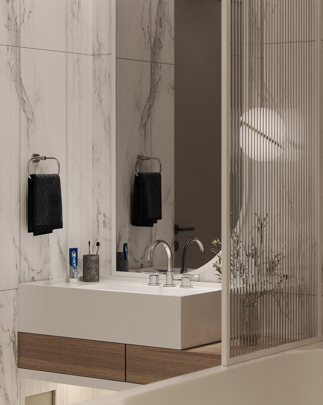 ЖК «Аль-Фараби 27», 93 м². Room Design Studio