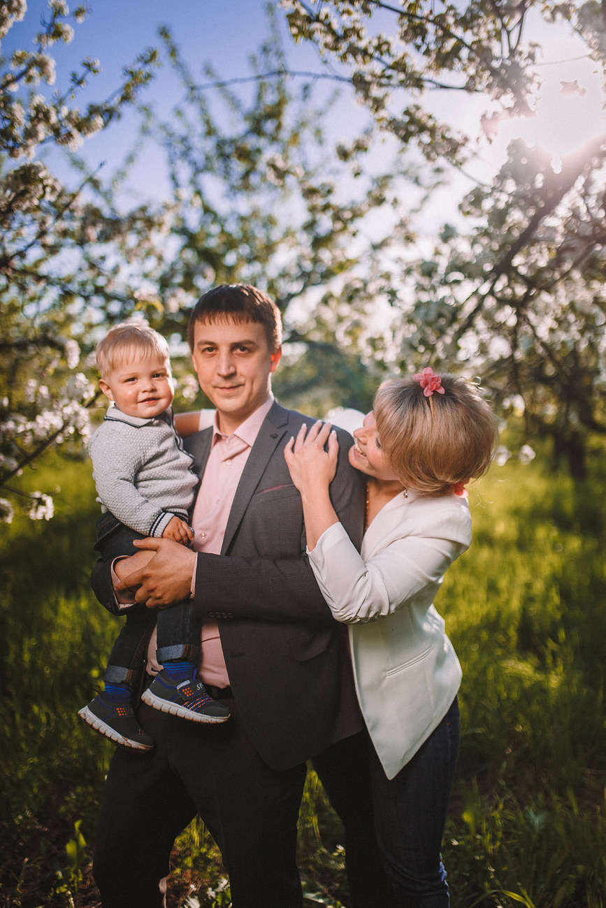 Нежность цветущих садов. Свадебный и семейный фотограф Москва Екатерина Верижникова