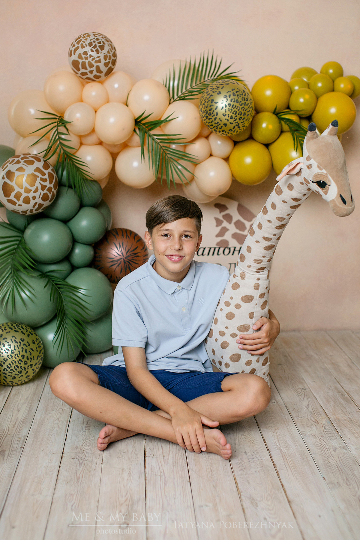 Годик Платону. Фотограф новорожденных во Владивостоке Татьяна Побережняк