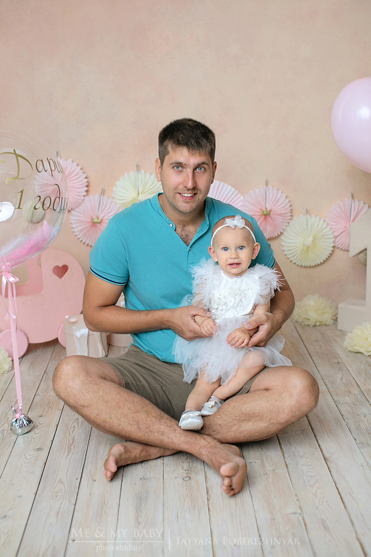 Годик Дарине. Фотограф новорожденных во Владивостоке Татьяна Побережняк