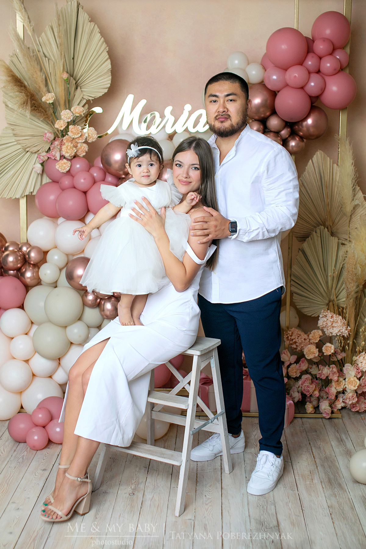 Годик Марии. Фотограф новорожденных во Владивостоке Татьяна Побережняк