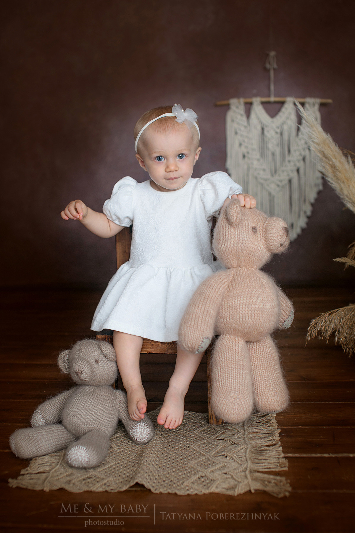 Годик Софии. Фотограф новорожденных во Владивостоке Татьяна Побережняк