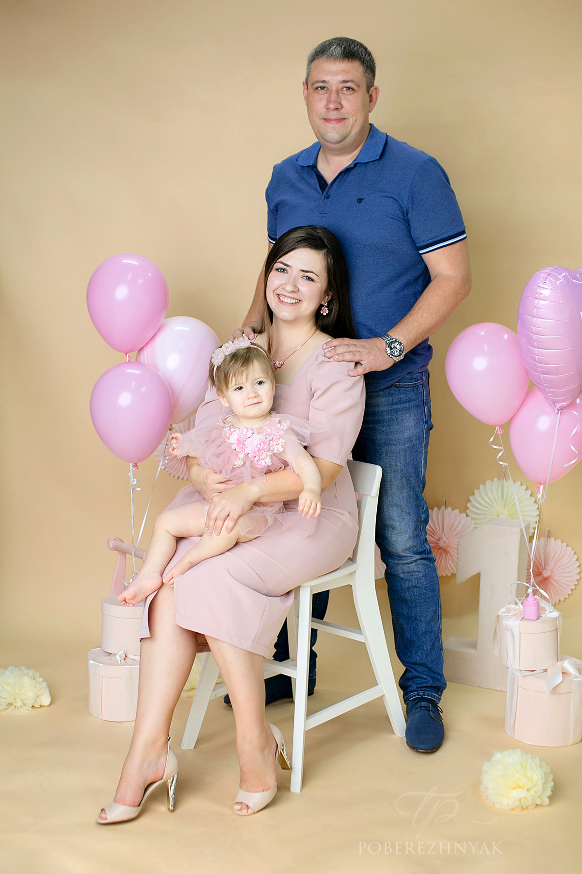 Годик Веронике. Фотограф новорожденных во Владивостоке Татьяна Побережняк