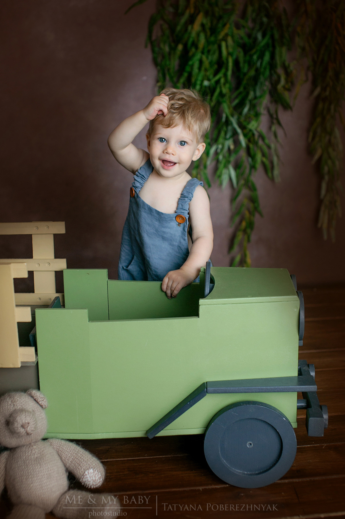 Годик Платону. Фотограф новорожденных во Владивостоке Татьяна Побережняк