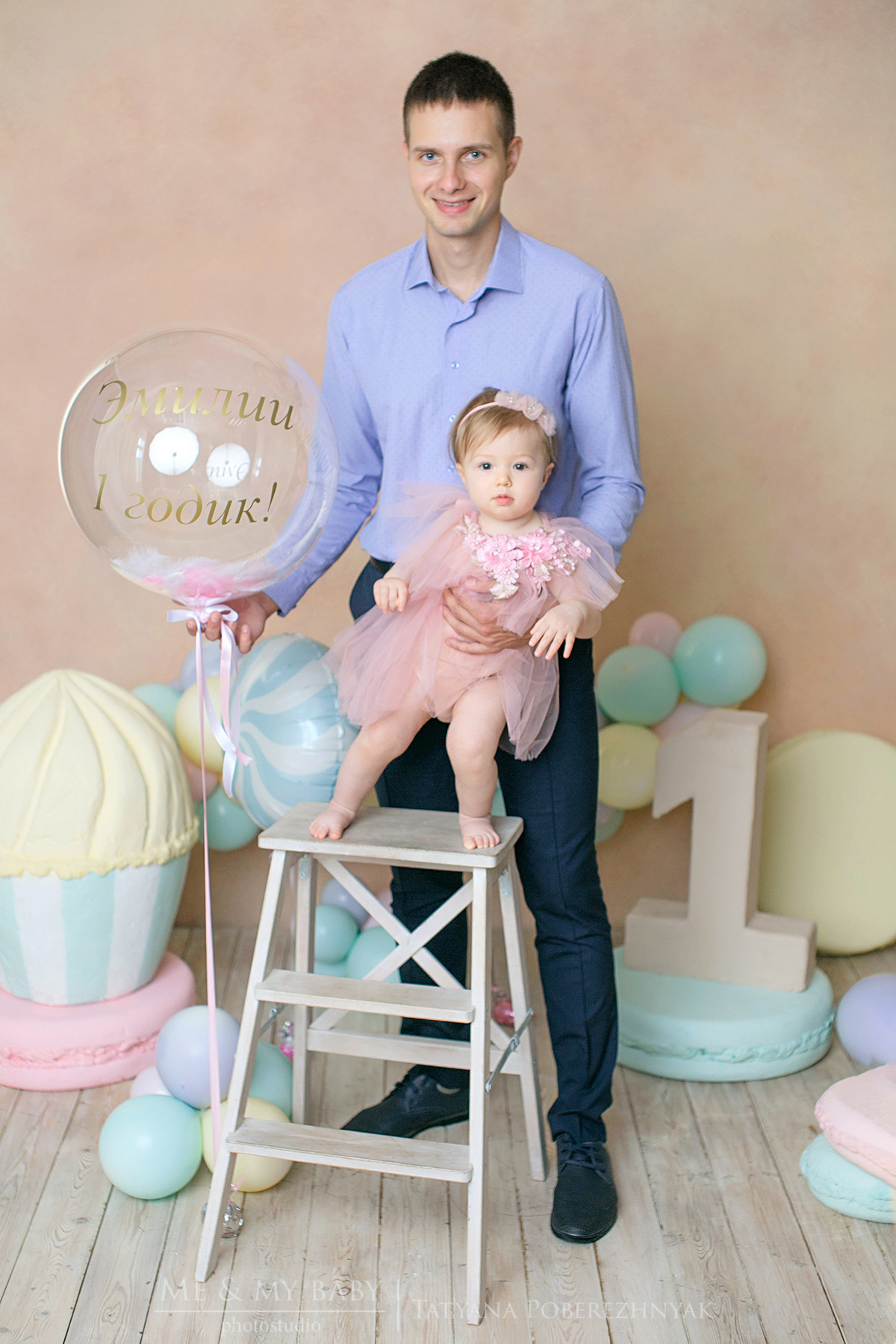 Годик Эмилии. Фотограф новорожденных во Владивостоке Татьяна Побережняк