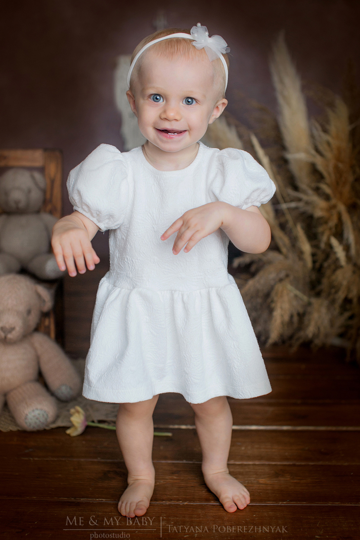 Годик Софии. Фотограф новорожденных во Владивостоке Татьяна Побережняк