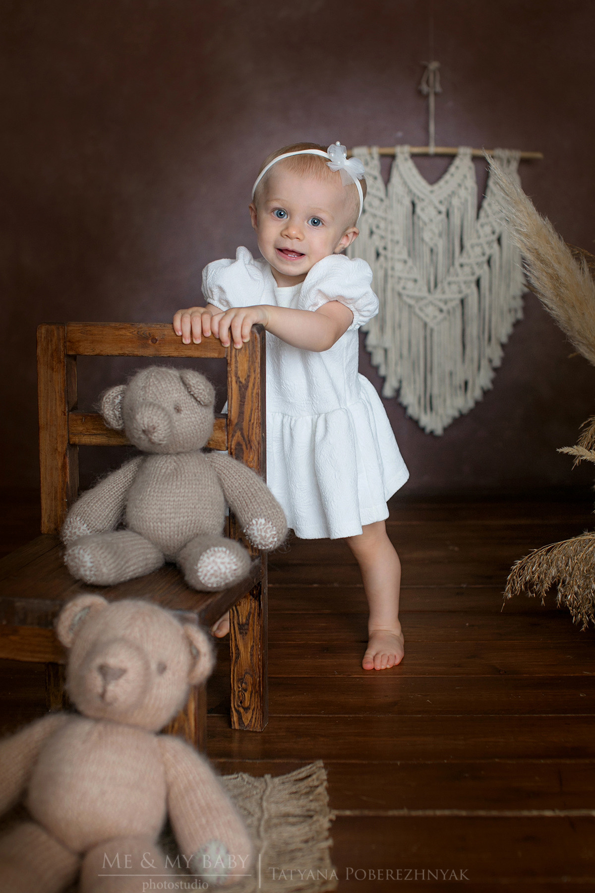 Годик Софии. Фотограф новорожденных во Владивостоке Татьяна Побережняк