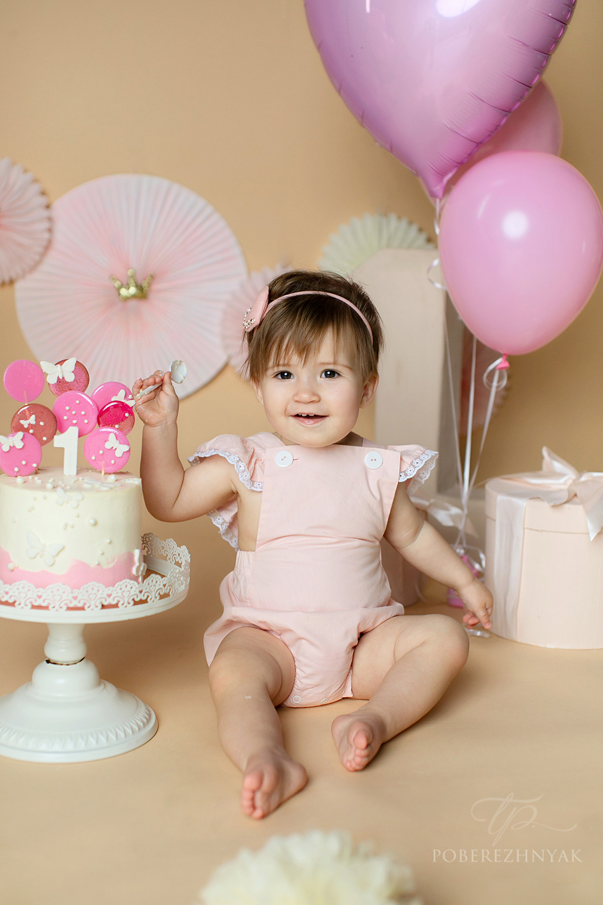 Годик Веронике. Фотограф новорожденных во Владивостоке Татьяна Побережняк