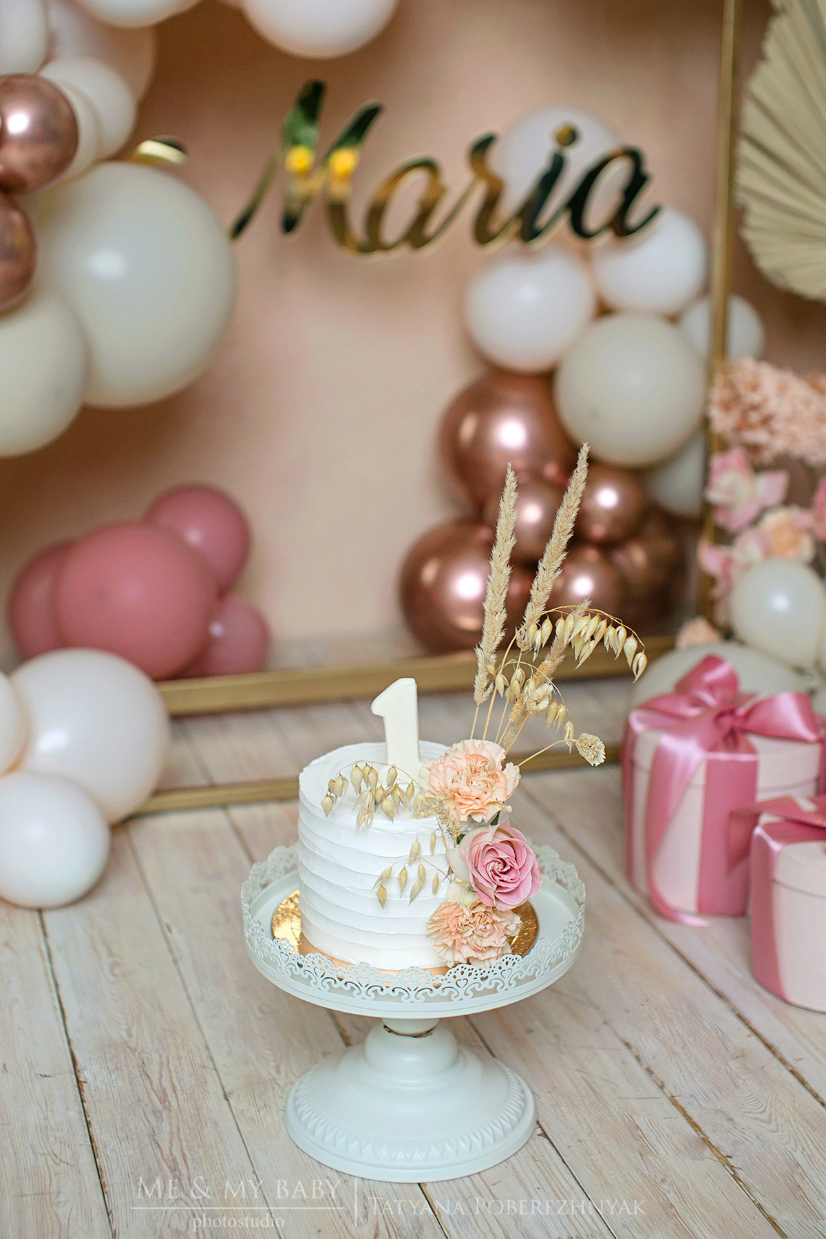 Годик Марии. Фотограф новорожденных во Владивостоке Татьяна Побережняк