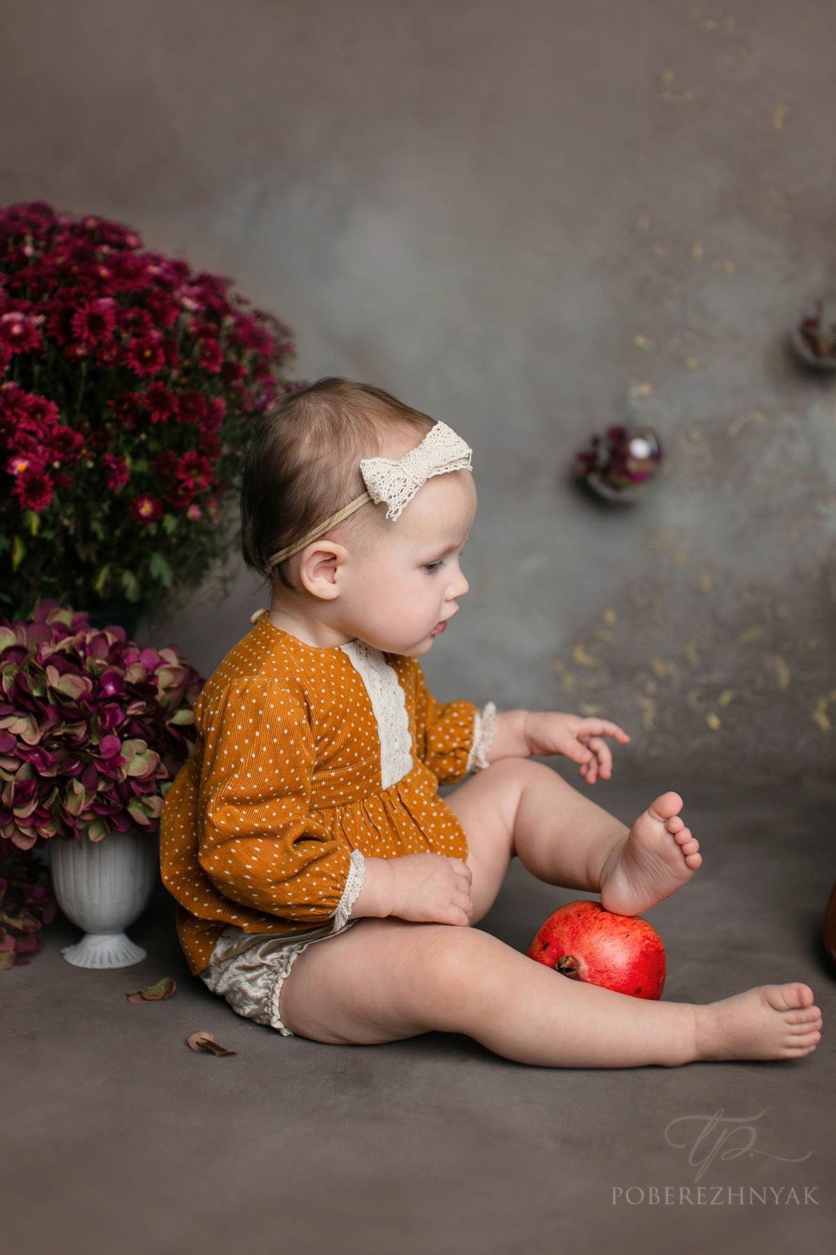 Годик Офелии. Фотограф новорожденных во Владивостоке Татьяна Побережняк