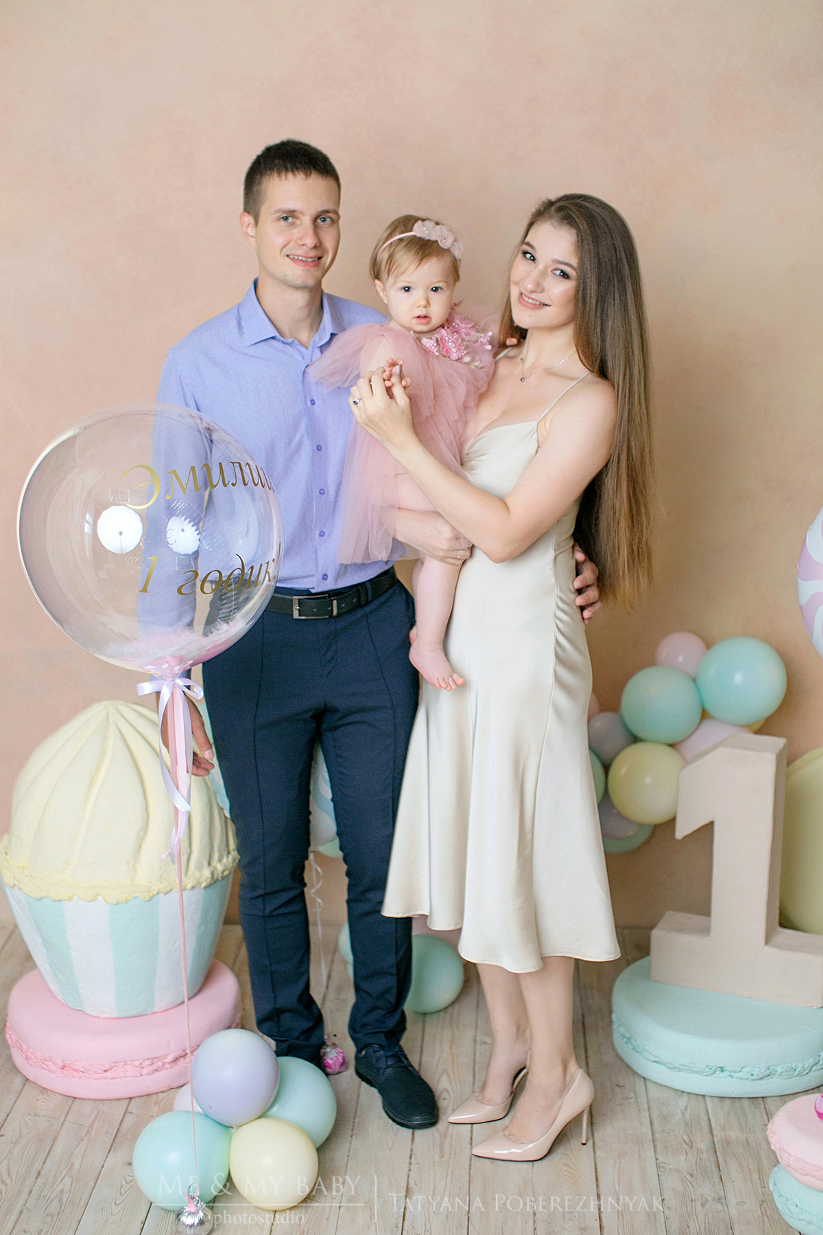 Годик Эмилии. Фотограф новорожденных во Владивостоке Татьяна Побережняк