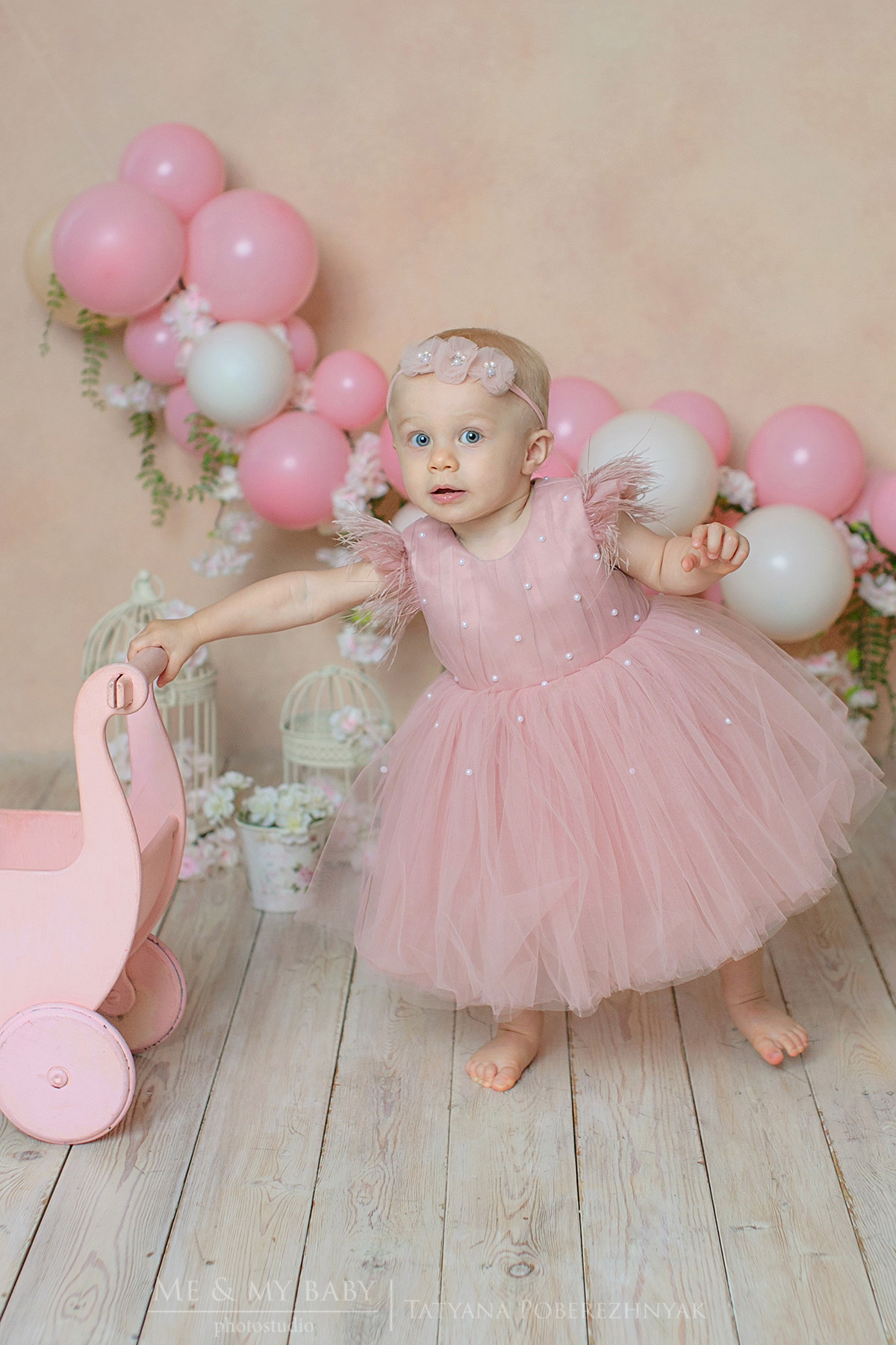 Годик Софии. Фотограф новорожденных во Владивостоке Татьяна Побережняк