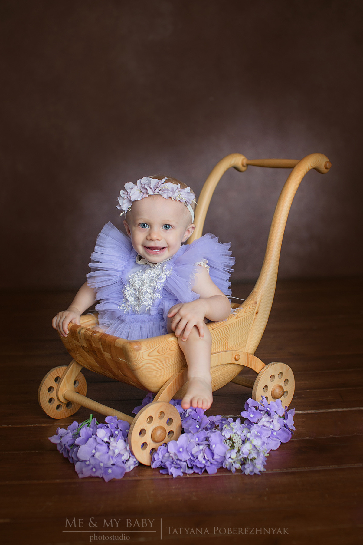 Годик Софии. Фотограф новорожденных во Владивостоке Татьяна Побережняк