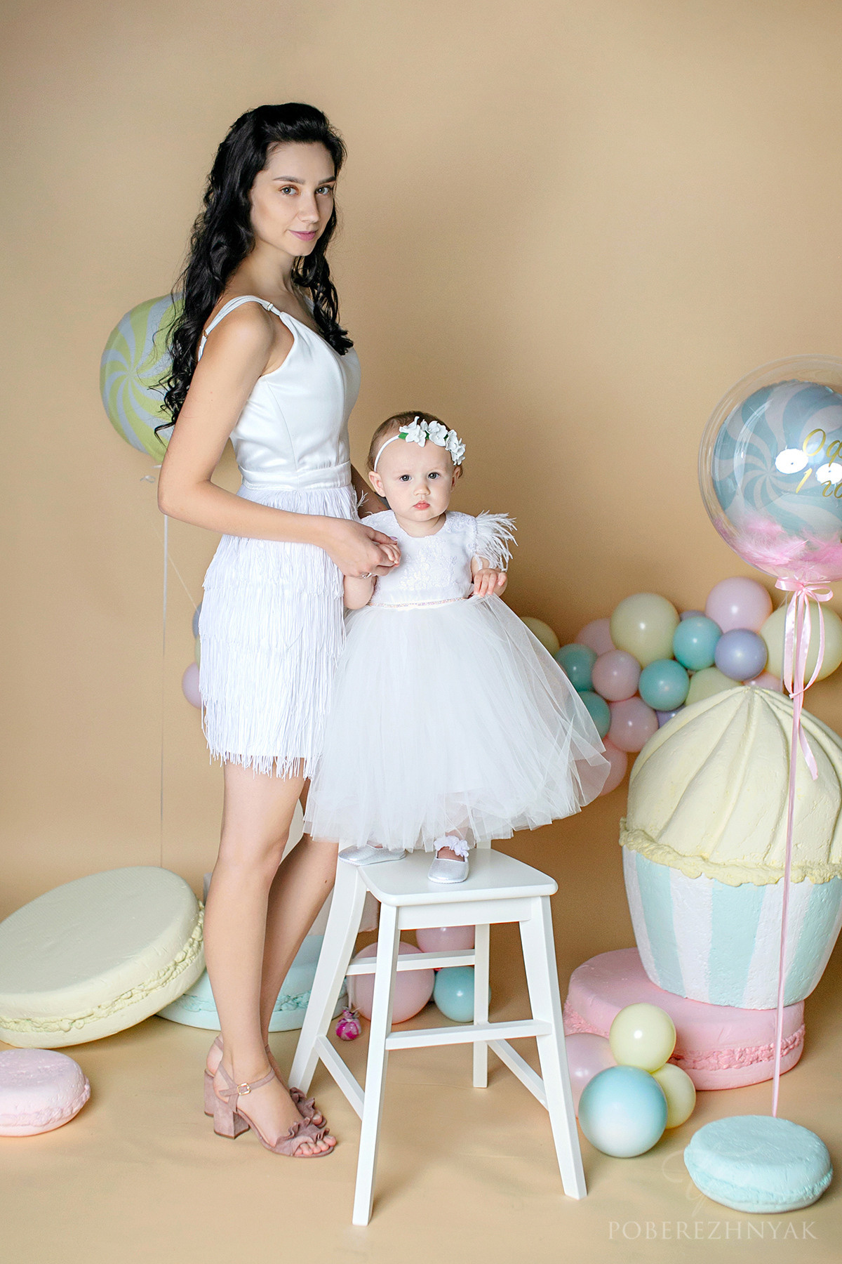 Годик Офелии. Фотограф новорожденных во Владивостоке Татьяна Побережняк