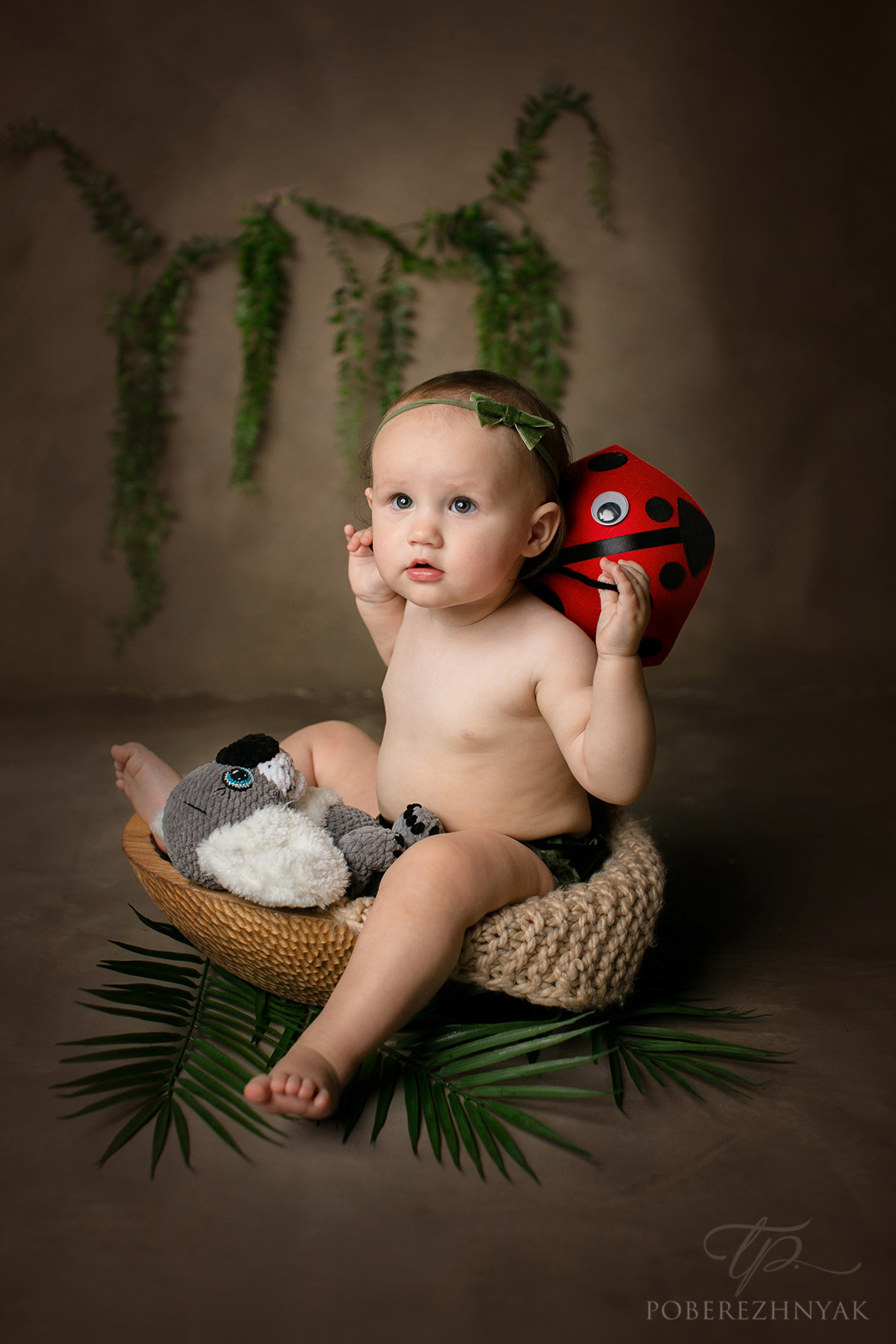 Годик Офелии. Фотограф новорожденных во Владивостоке Татьяна Побережняк