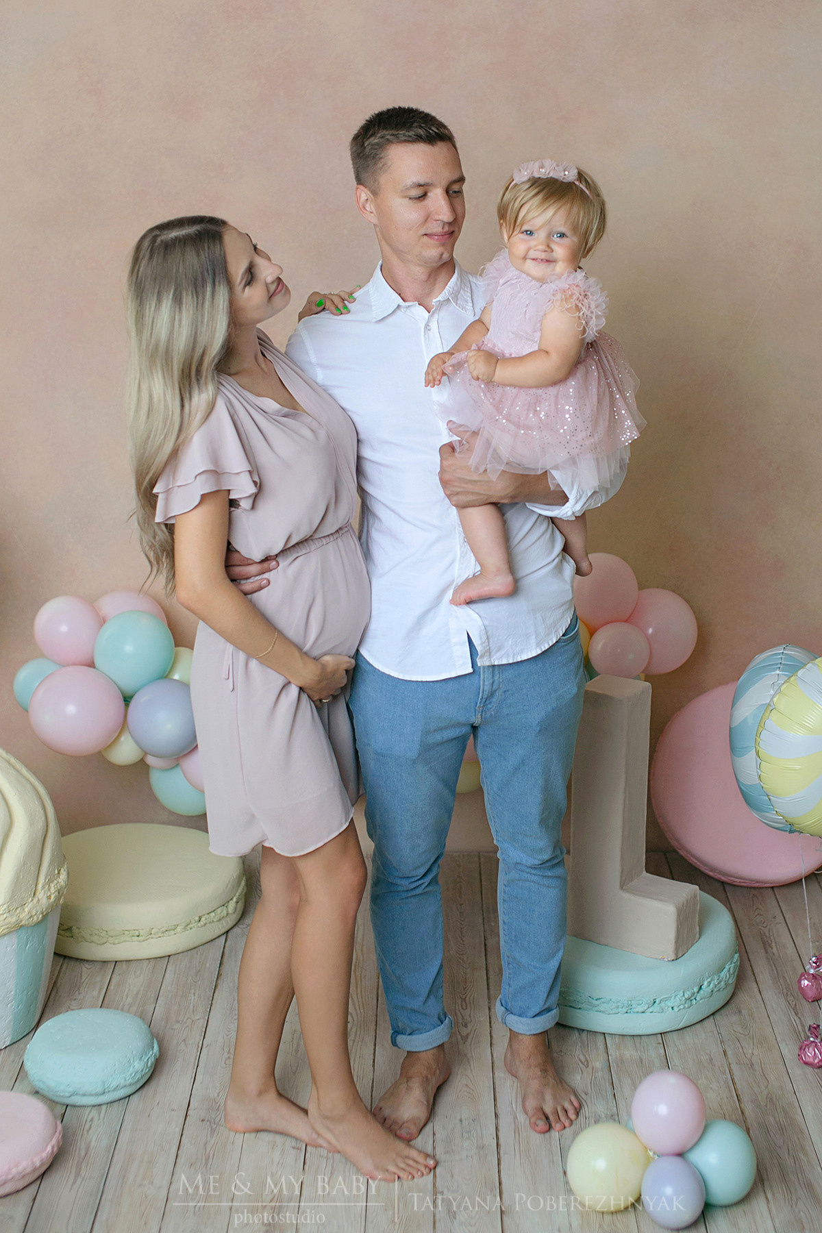 Годик Диане. Фотограф новорожденных во Владивостоке Татьяна Побережняк