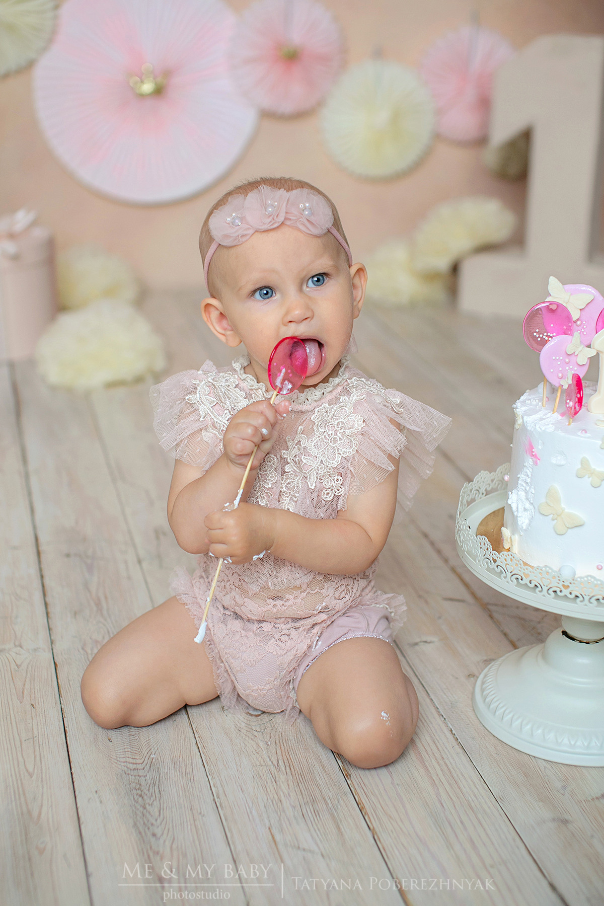 Годик Дарине. Фотограф новорожденных во Владивостоке Татьяна Побережняк