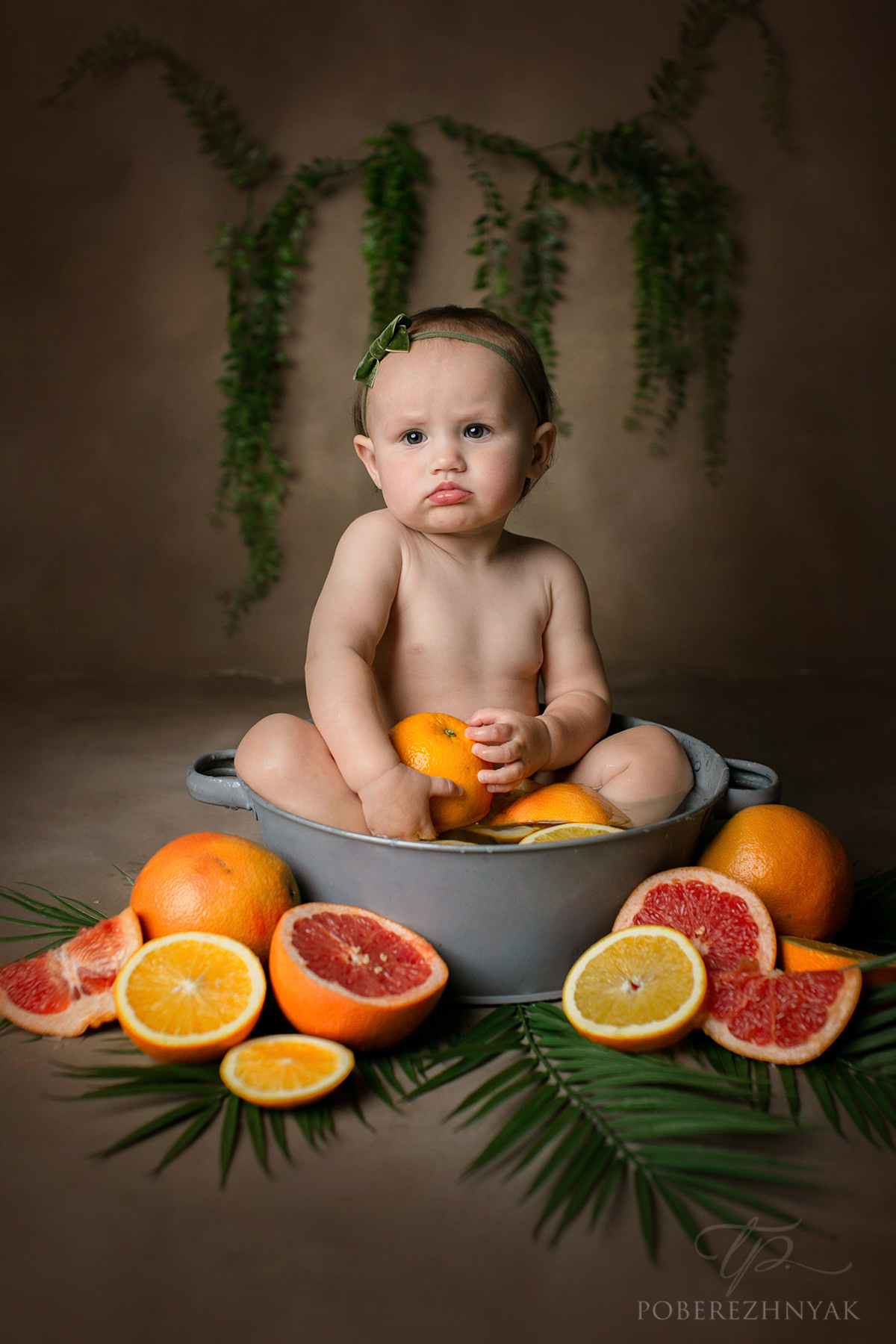 Годик Офелии. Фотограф новорожденных во Владивостоке Татьяна Побережняк