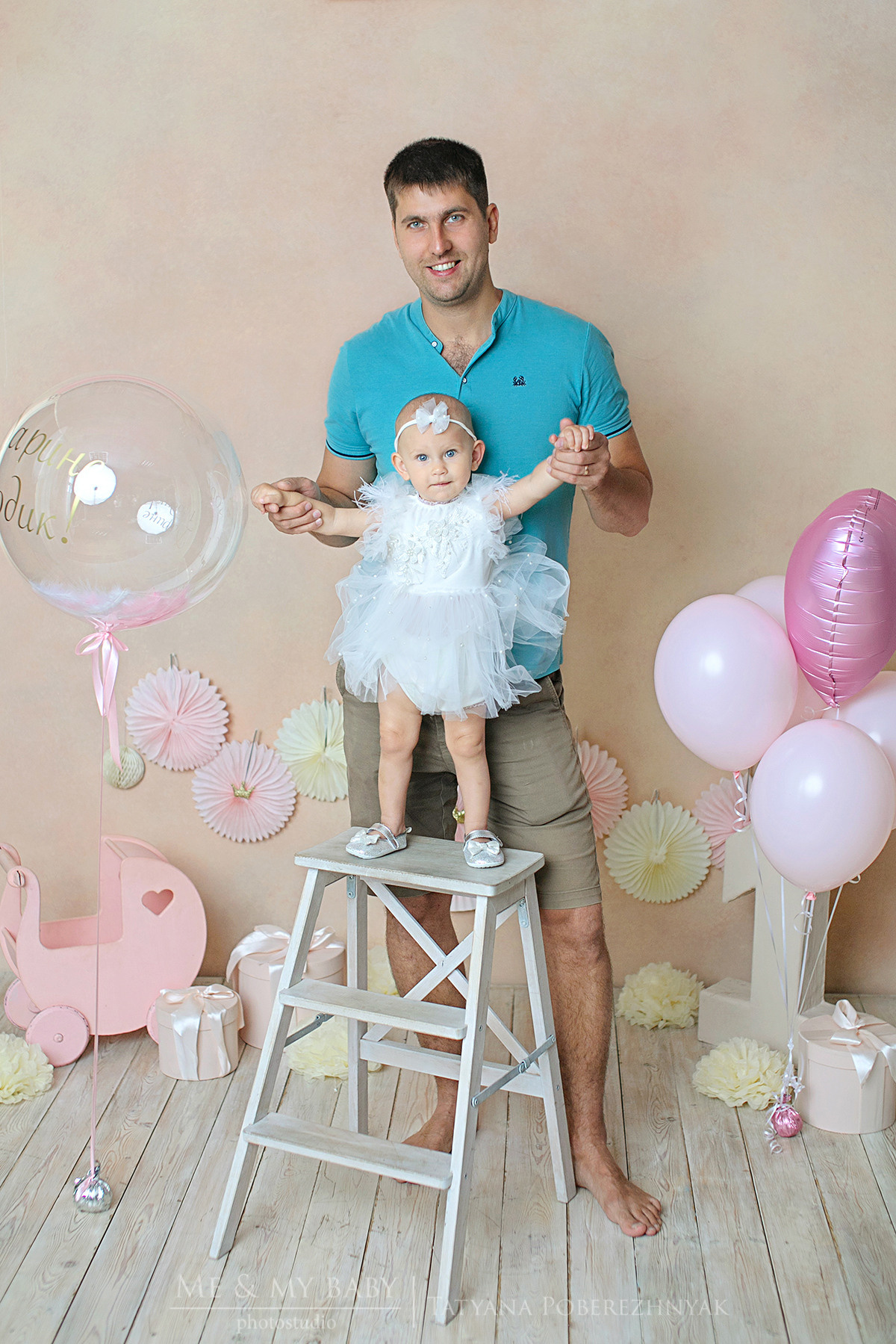 Годик Дарине. Фотограф новорожденных во Владивостоке Татьяна Побережняк