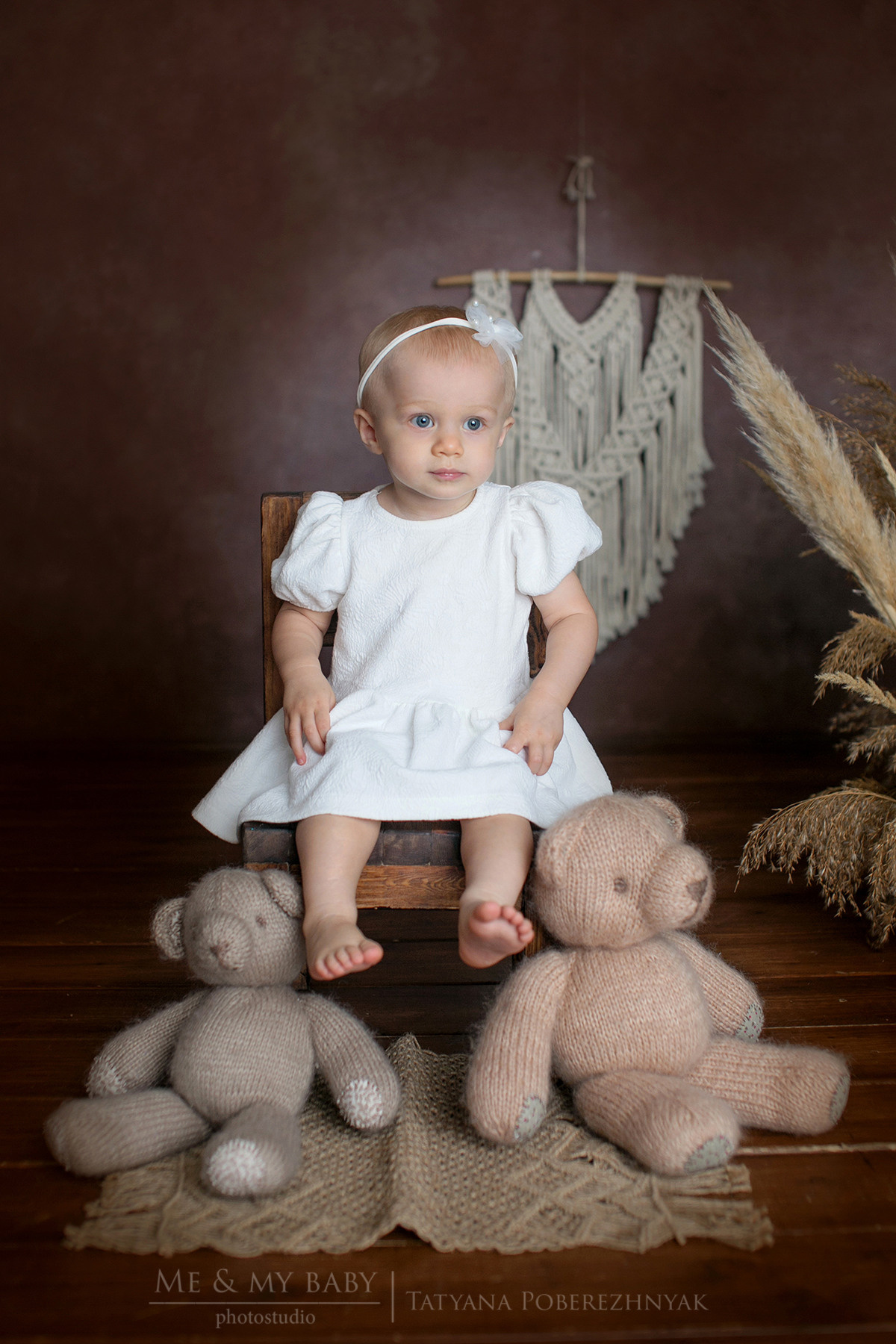 Годик Софии. Фотограф новорожденных во Владивостоке Татьяна Побережняк