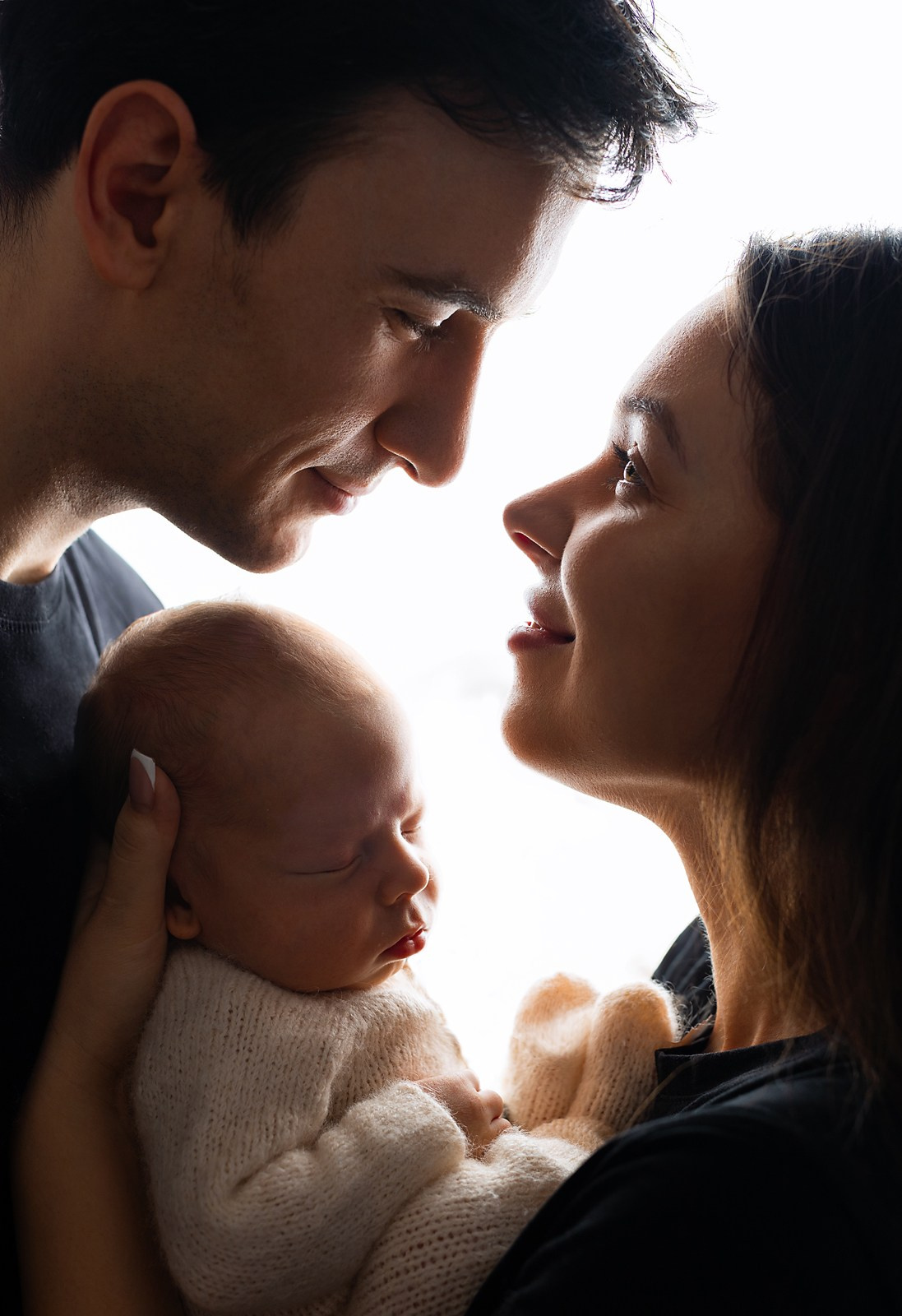 Семейные кадры. Фотограф новорождённых в Казани Нейля Гильмутдинова ньюборн