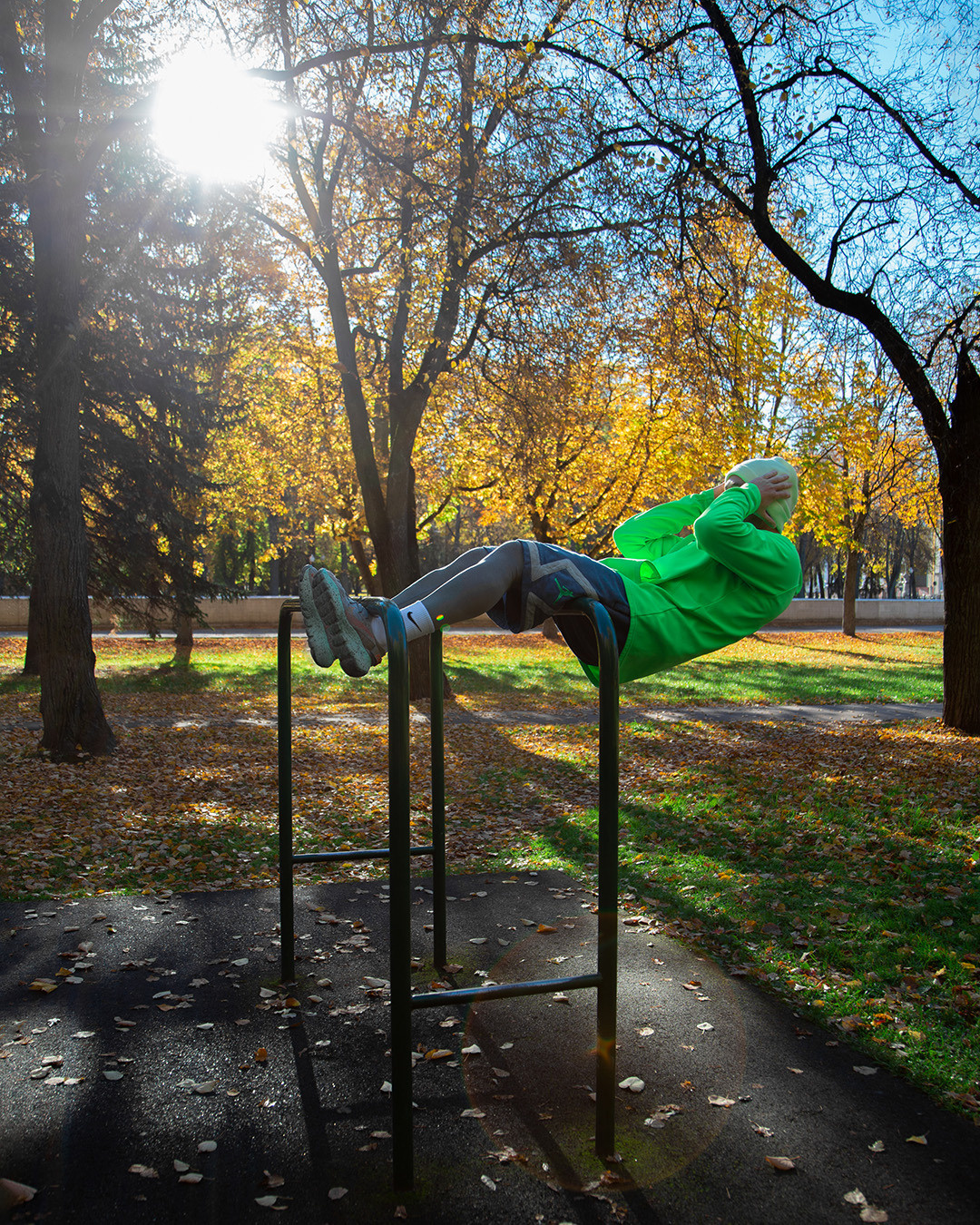 Workout в Минске, мужской портрет