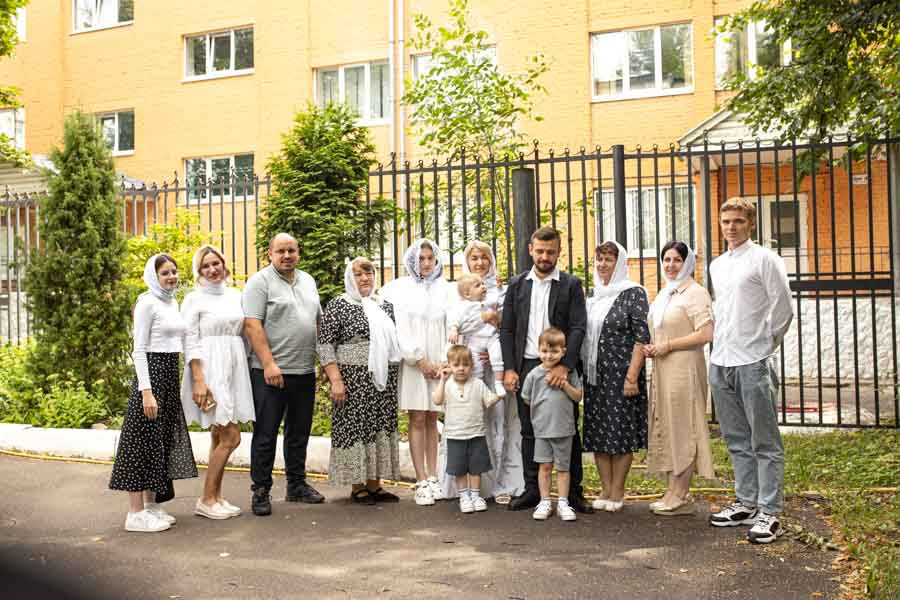 Таинство Крещения Данила и Саши. Фотограф в Железнодорожном и Балашихе