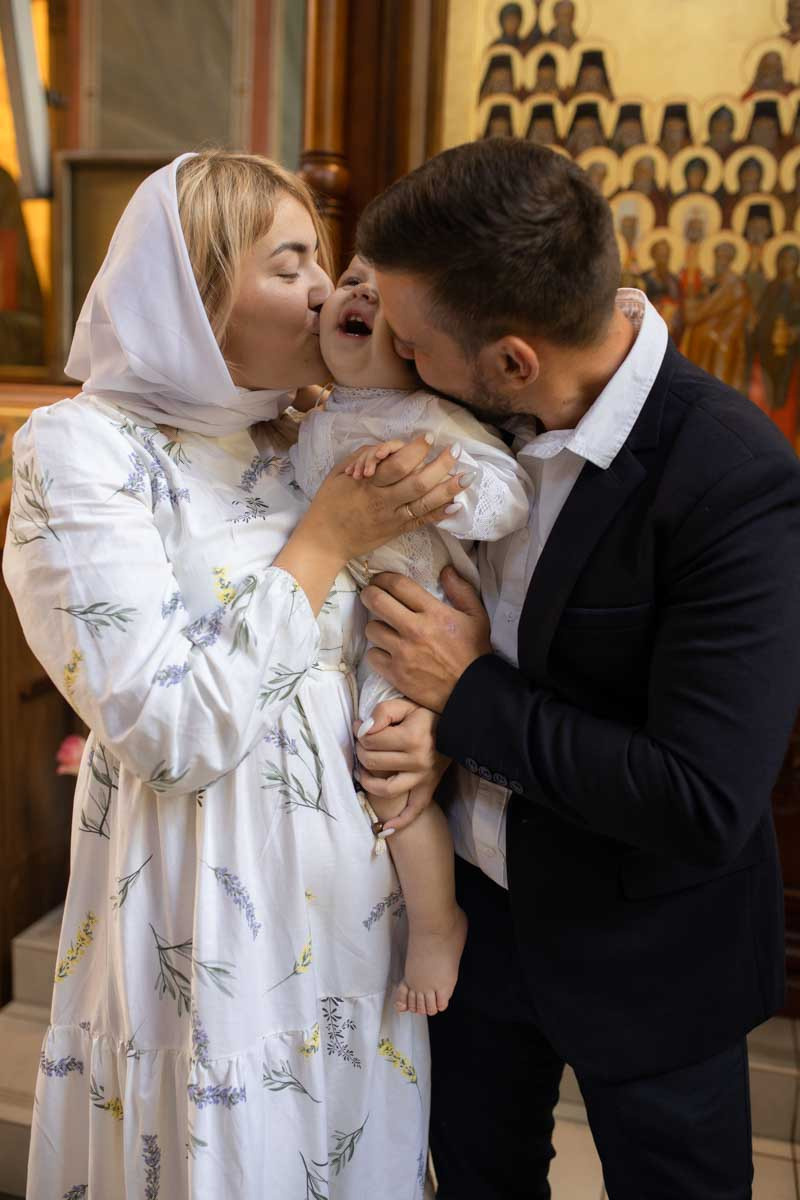 Таинство Крещения Данила и Саши. Фотограф в Железнодорожном и Балашихе