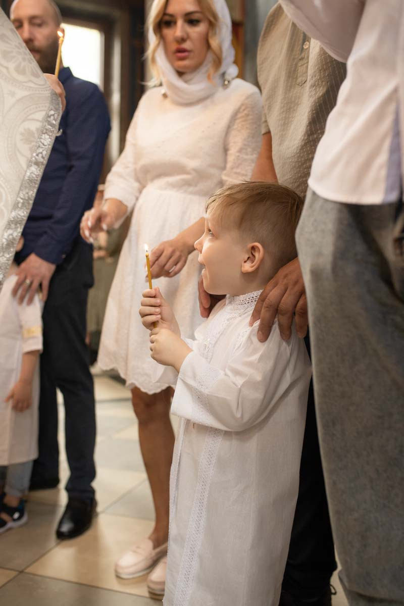 Таинство Крещения Данила и Саши. Фотограф в Железнодорожном и Балашихе