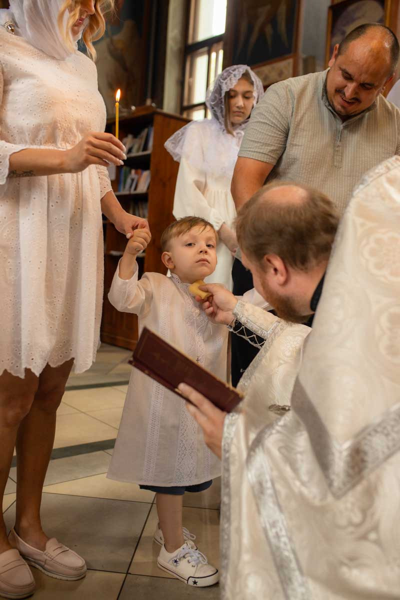 Таинство Крещения Данила и Саши. Фотограф в Железнодорожном и Балашихе