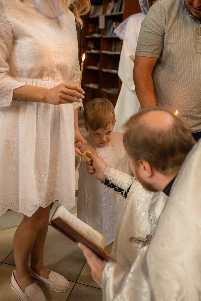 Таинство Крещения Данила и Саши. Фотограф в Железнодорожном и Балашихе