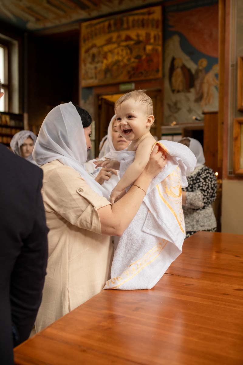 Таинство Крещения Данила и Саши. Фотограф в Железнодорожном и Балашихе