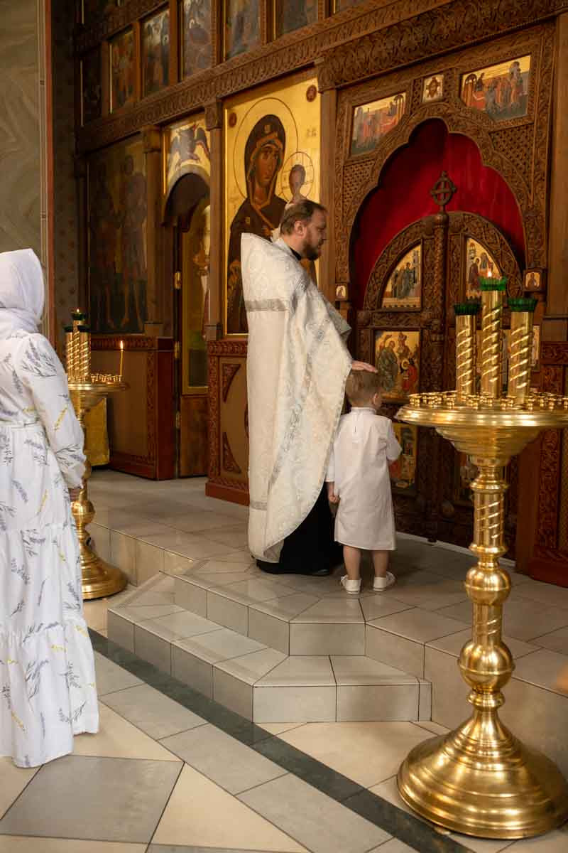 Таинство Крещения Данила и Саши. Фотограф в Железнодорожном и Балашихе