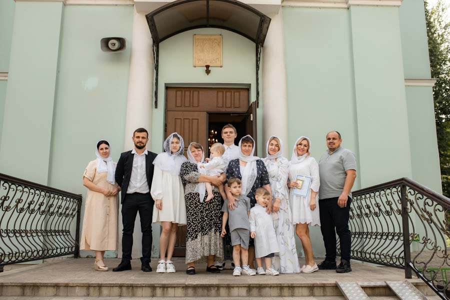 Таинство Крещения Данила и Саши. Фотограф в Железнодорожном и Балашихе