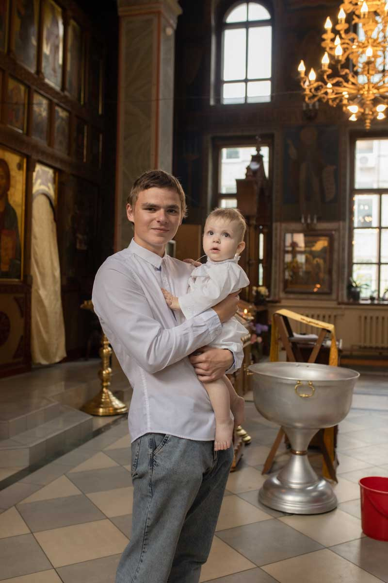 Таинство Крещения Данила и Саши. Фотограф в Железнодорожном и Балашихе