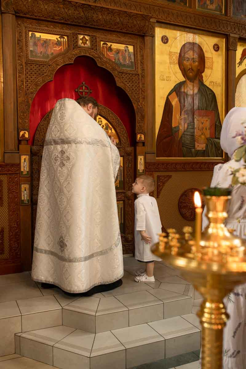 Таинство Крещения Данила и Саши. Фотограф в Железнодорожном и Балашихе