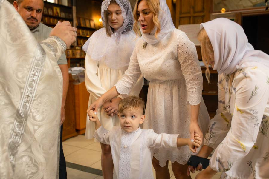 Таинство Крещения Данила и Саши. Фотограф в Железнодорожном и Балашихе