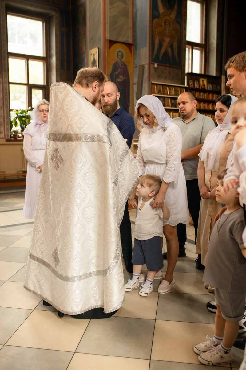 Таинство Крещения Данила и Саши. Фотограф в Железнодорожном и Балашихе