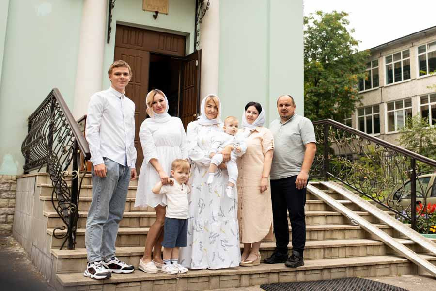 Таинство Крещения Данила и Саши. Фотограф в Железнодорожном и Балашихе