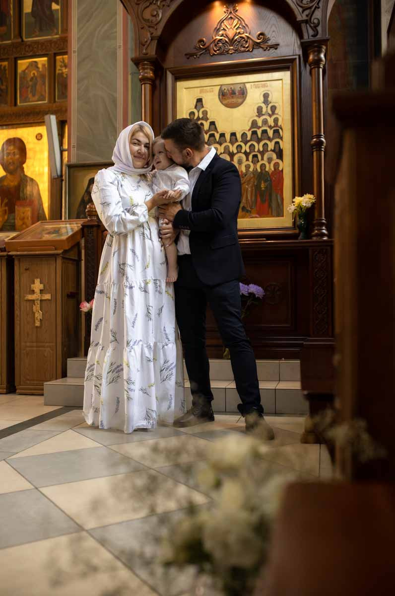 Таинство Крещения Данила и Саши. Фотограф в Железнодорожном и Балашихе