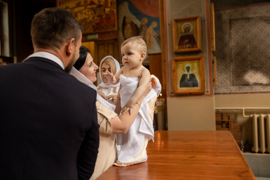 Таинство Крещения Данила и Саши. Фотограф в Железнодорожном и Балашихе