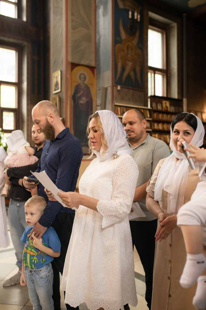 Таинство Крещения Данила и Саши. Фотограф в Железнодорожном и Балашихе
