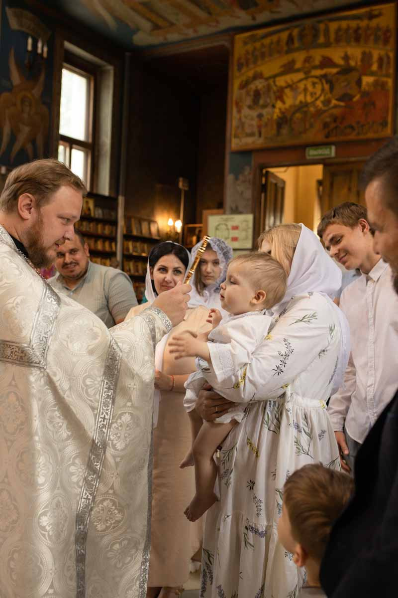 Таинство Крещения Данила и Саши. Фотограф в Железнодорожном и Балашихе