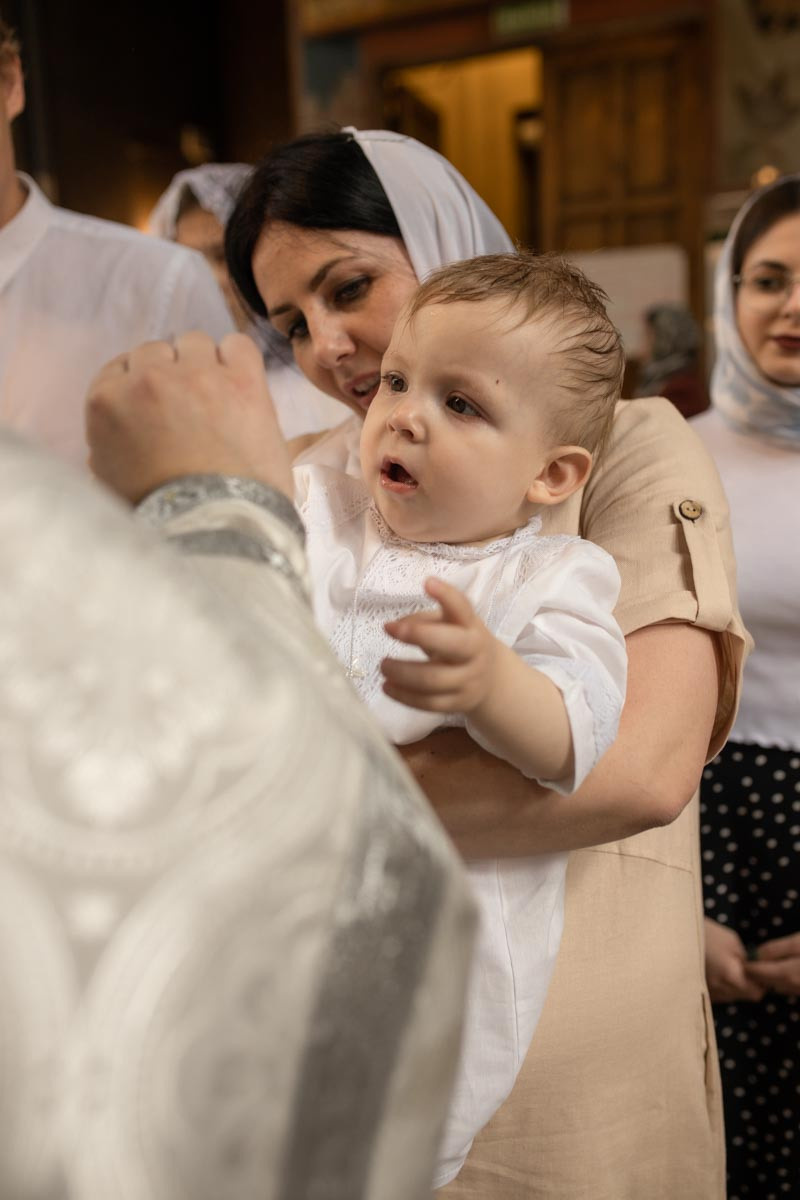 Таинство Крещения Данила и Саши. Фотограф в Железнодорожном и Балашихе