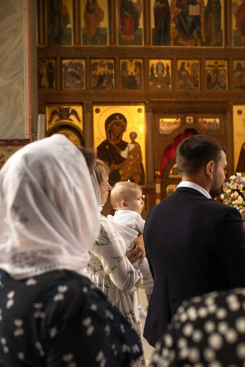 Таинство Крещения Данила и Саши. Фотограф в Железнодорожном и Балашихе