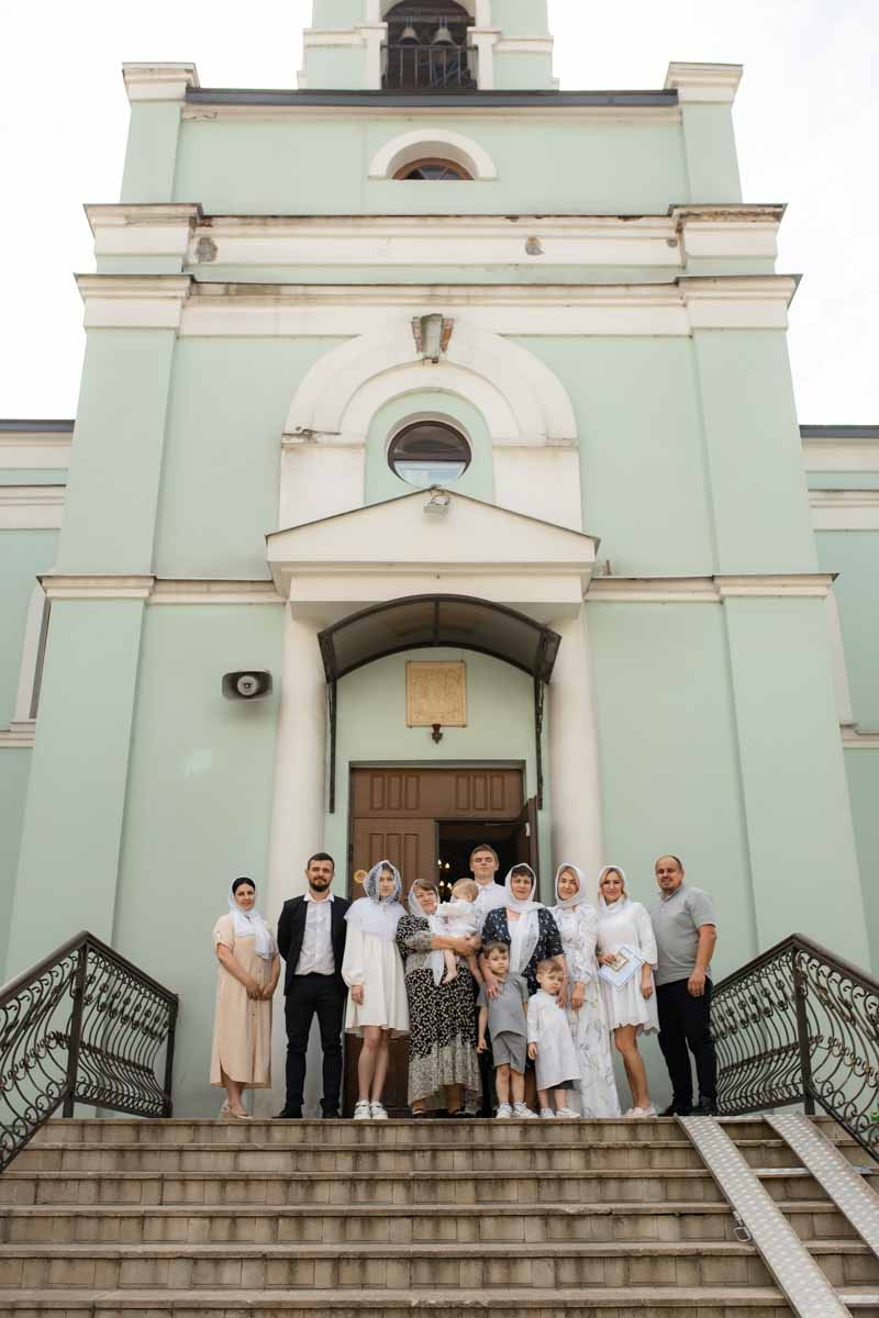 Таинство Крещения Данила и Саши. Фотограф в Железнодорожном и Балашихе