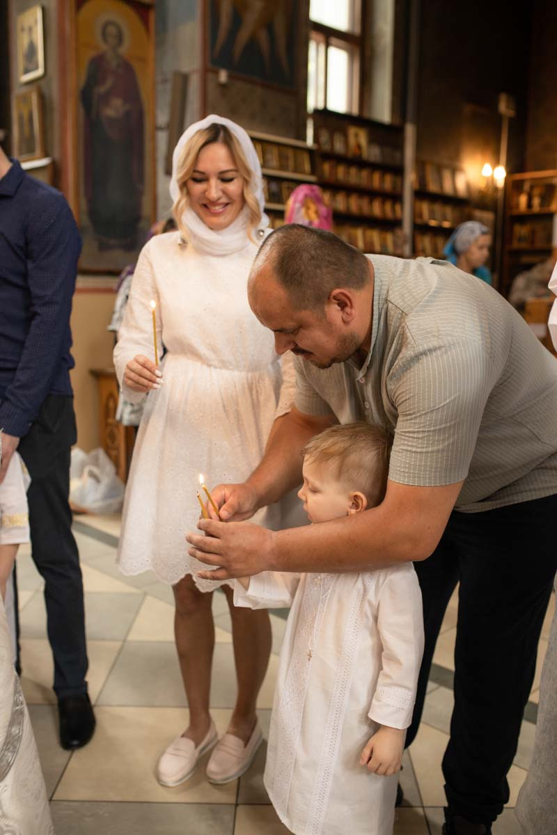 Таинство Крещения Данила и Саши. Фотограф в Железнодорожном и Балашихе